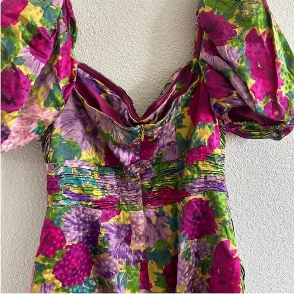 Ronny Kobo Collection Francesca Floral Mini Dress - Picture 8 of 11